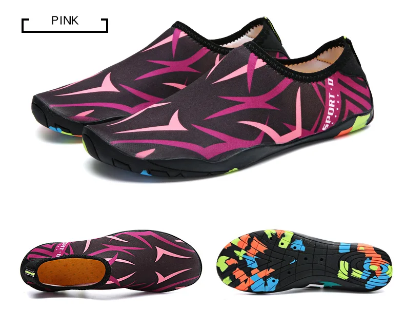 Clorts Summer Water Shoes Men Beach Sandals Upstream Aqua Shoes for Women (27)