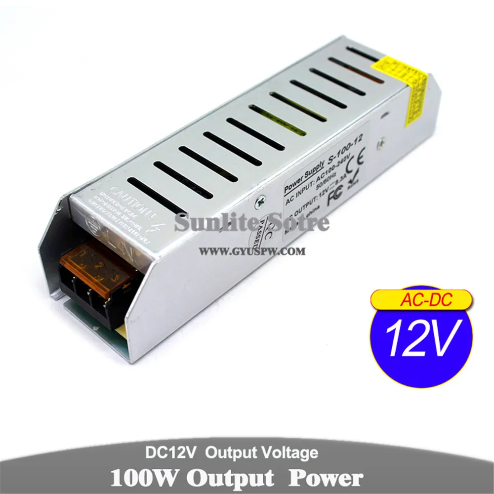 12v100w