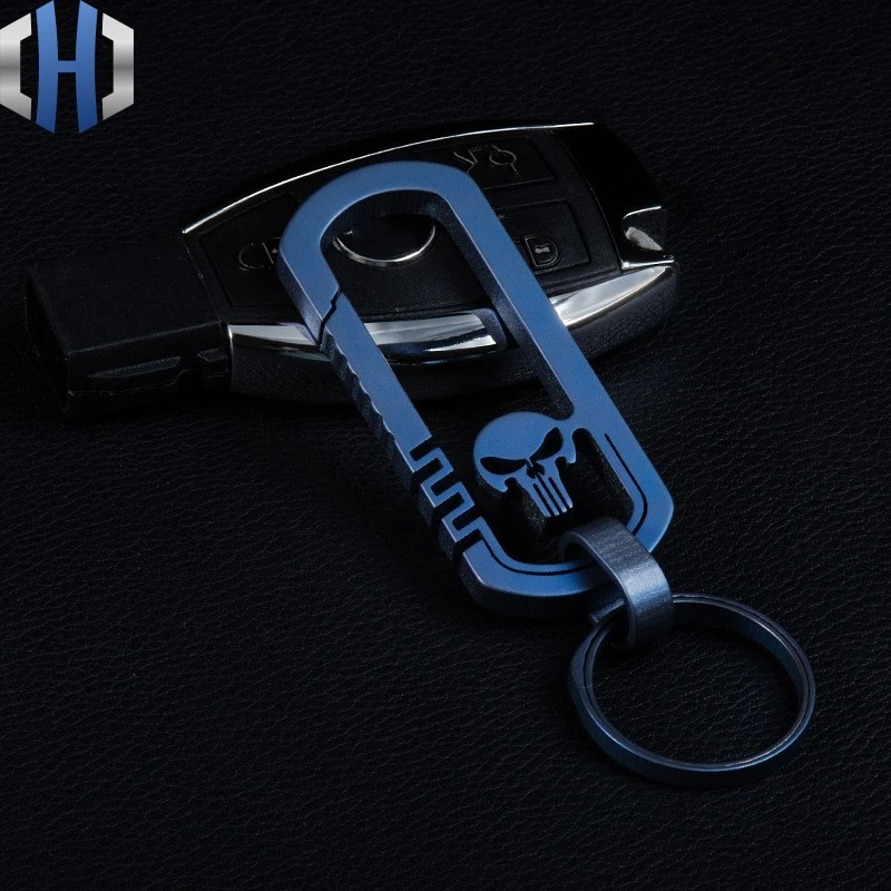 брелок для ключей с карабином. титановый брелок. тритиевый брелок титан. титановый брелок для ключей. титановый брелок.