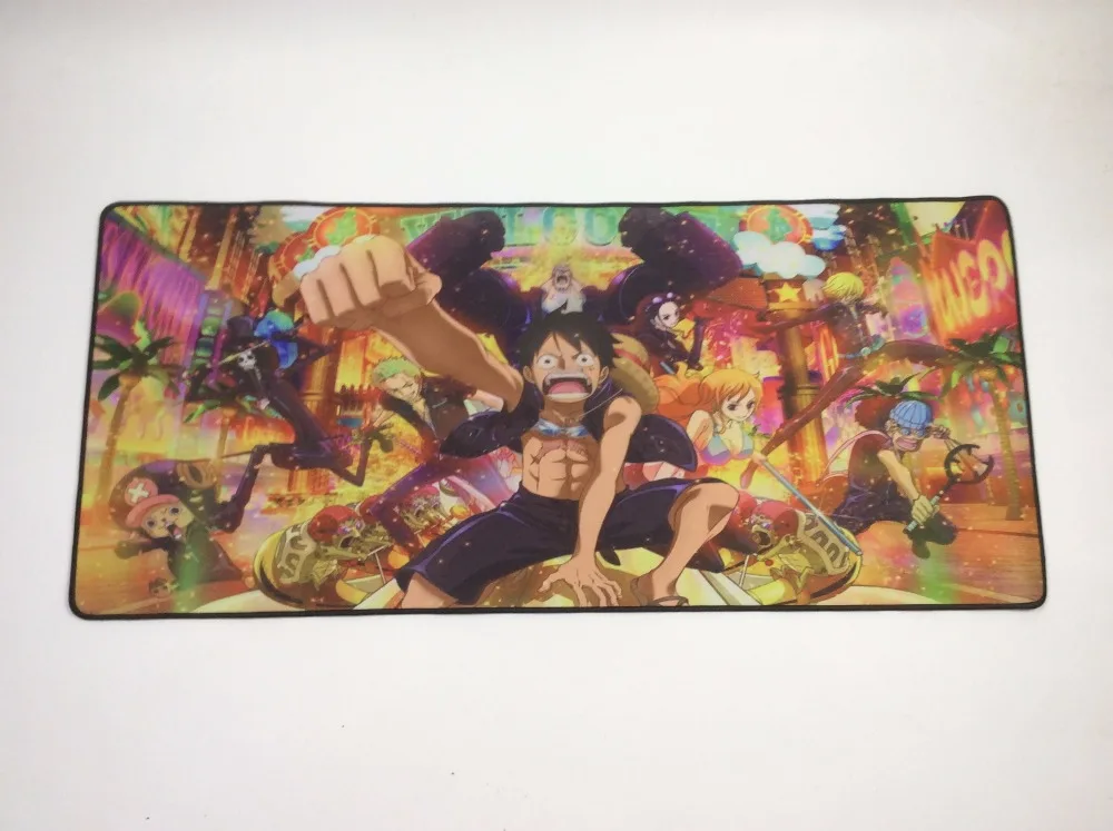 Mairuige 90*40 см One Piece коврик для мыши Коврик для игровой мыши большой мультфильм аниме резиновый коврик для мыши Клавиатура стол коврик для DOTA 2