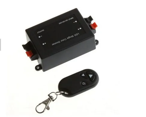 

500sets New Wireless 3 KEY Remote LED Light Single Color RF Dimmer Controller Control 12-24V 8A 500sets/lot Lowest