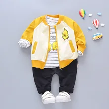 2019 New Children's clothing suit Cotton products for Boys and girls Three-piece set Spring and autumn Kids sets baby clothes 2019 New Children's clothing suit Cotton products for Boys and girls Three-piece set Spring and autumn Kids sets baby clothes