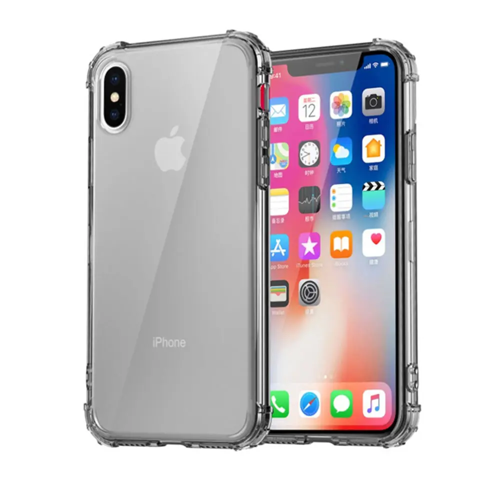 Lovebay сверхмощный защитный чехол для телефона для iPhone 11 Pro X XR XS Max 7 8 6 6s Plus четыре угла укрепляющий силиконовый прозрачный Чехол