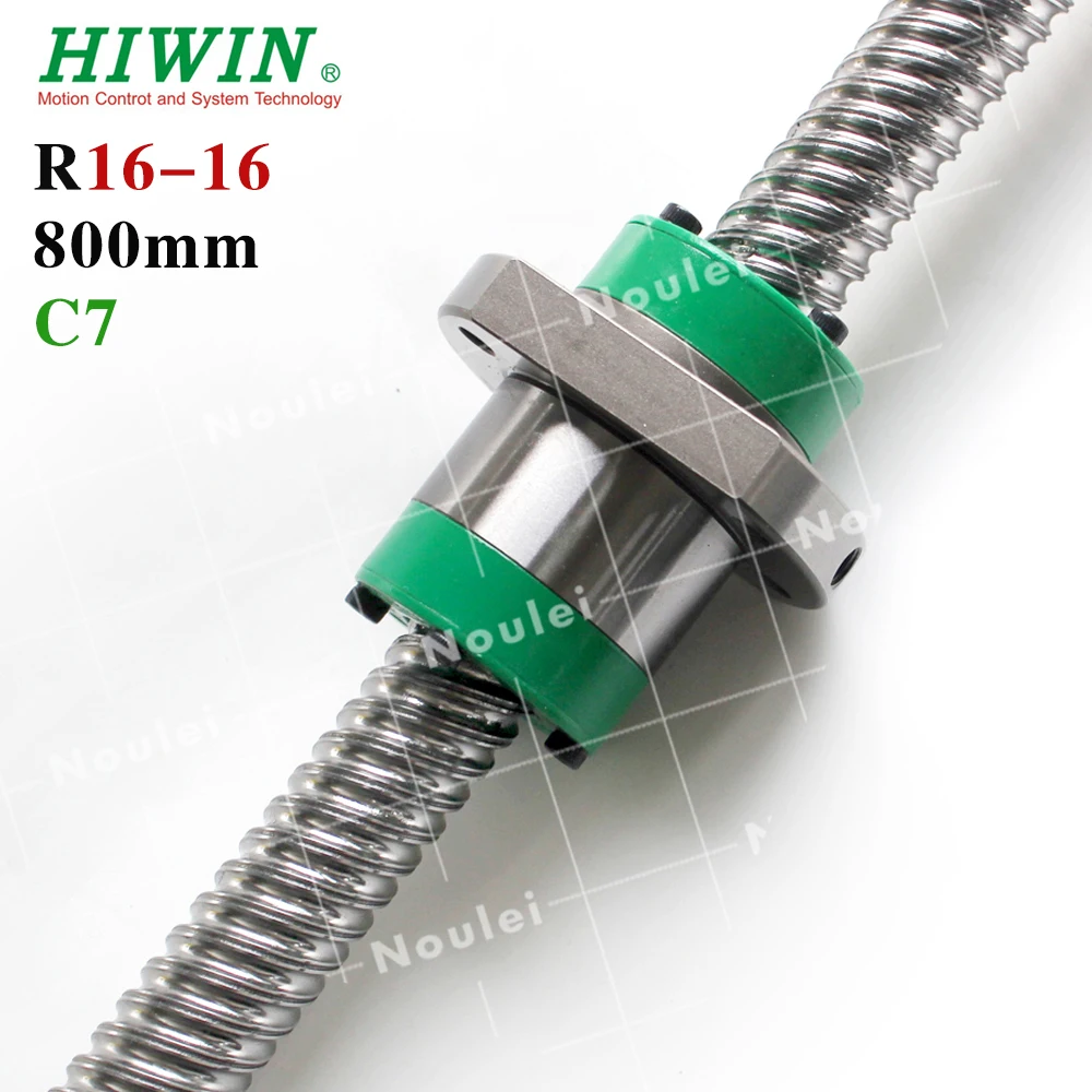 

TBI Motion 1616A2 HIWIN 4R16-16S2 CNC Anti Backlash 16mm Lend with Ball Nut SFYR1616A2 800mm