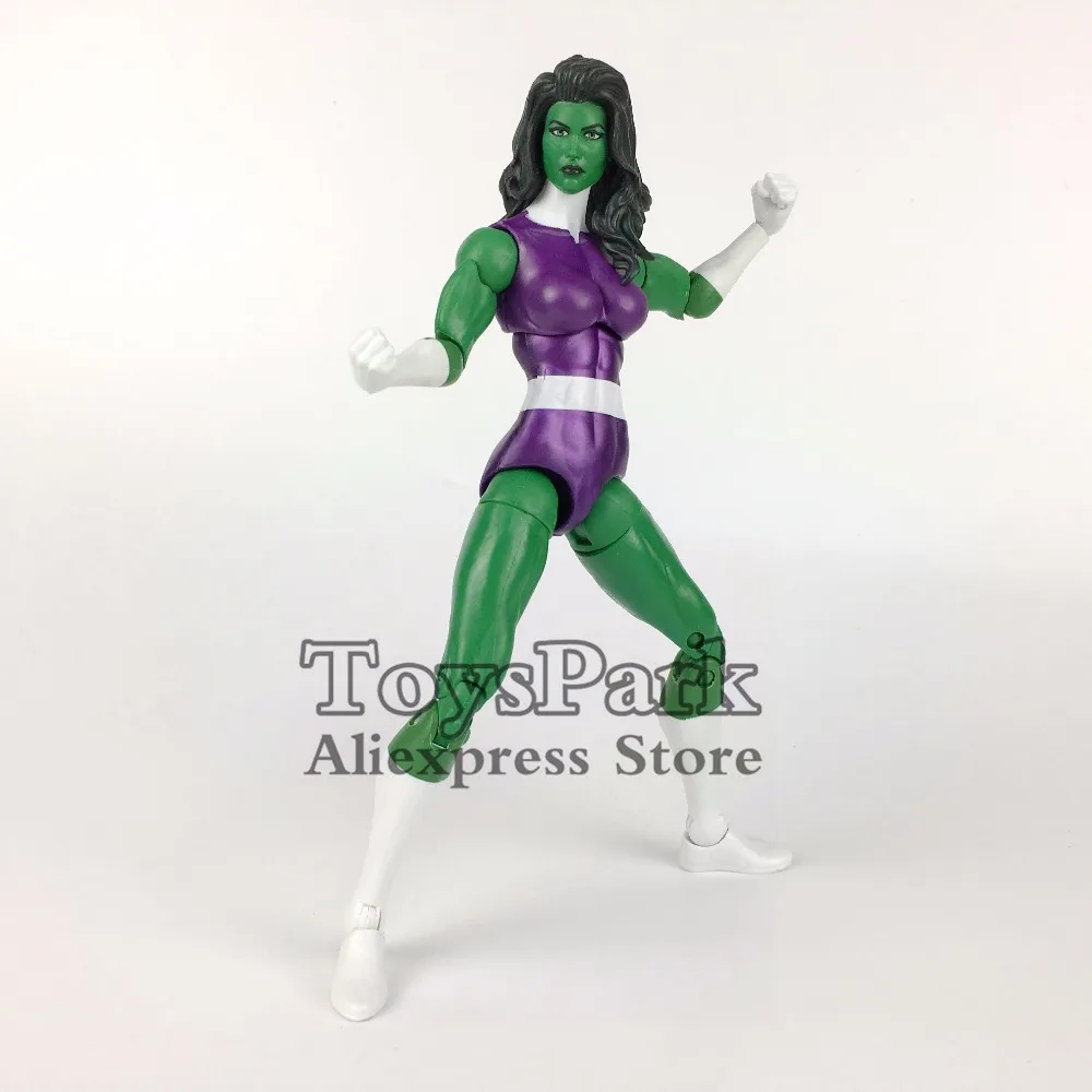 

Marvel Legends Series 6" HULK Lady Heroines Action Figure From 2017 SDCC A Force TRU Exclusive Collectible Loose Original