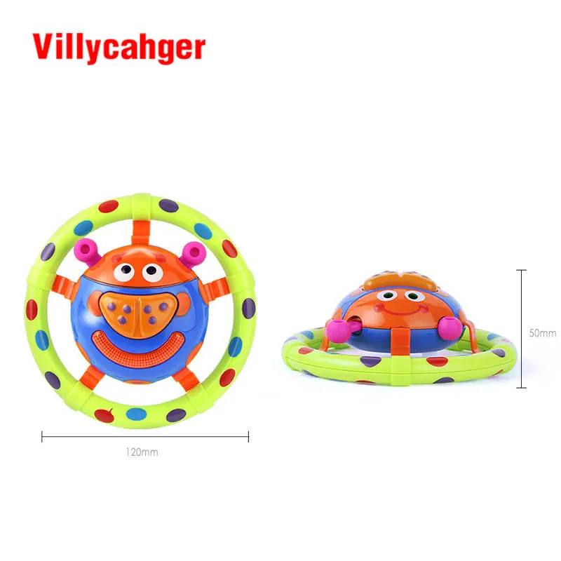 Cute Baby Toys With Sound And Light Ladybug Children Musical Grasping Gift Kids