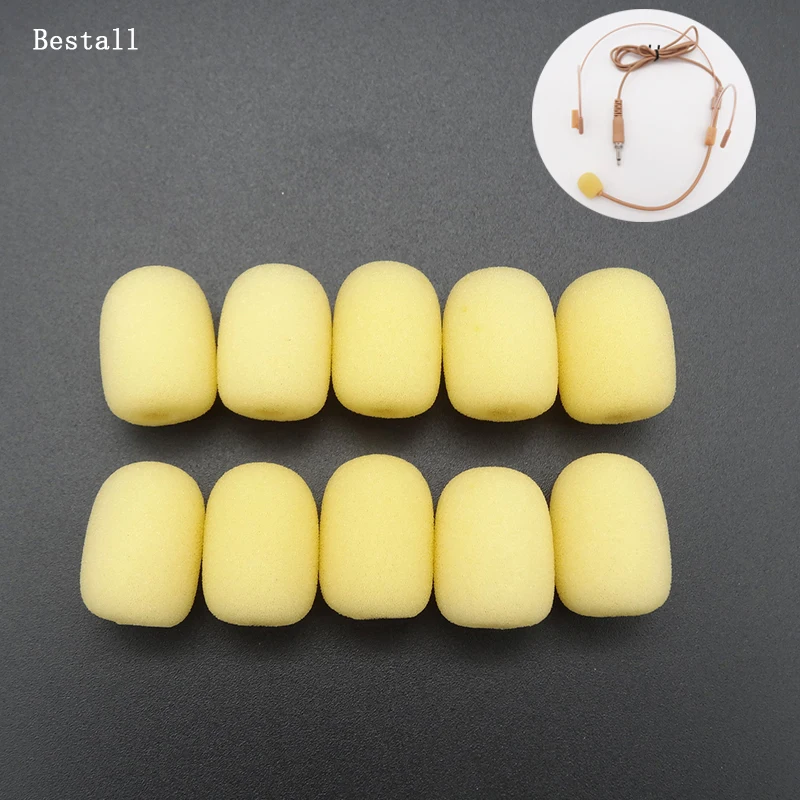 

Bestall 10pcs/5mm Diameter foam microphone windscreens windshields /Customize foam covers for 0.5mm Size Mic Capsule