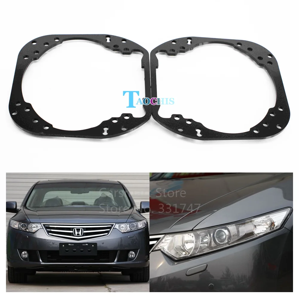 Taochis Car Styling frame adapter module DIY Bracket Holder for Honda SPIRIOR 2009 2014 Hella 3