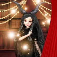 MMG Dream Fairy BJD кукла 12 созвездий Козерога с экипировкой обувь головной убор стенд ожерелье Пастер 14 суставов тела игрушка подарок