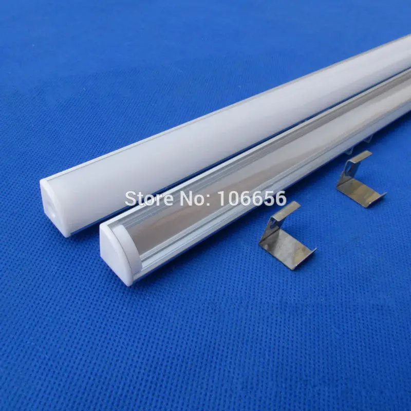 Led Profile 1m Aluminium With Cover For Led Lighting Profil with