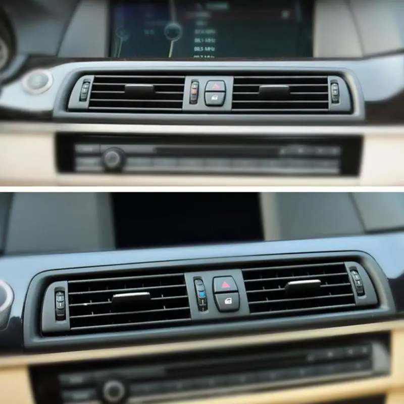 VODOOL Замена автомобиля центр A/C кондиционер воздуха вентиляционное отверстие Выход Панель решетка крышка аксессуары Запчасти для BMW 5 серии F10 F18
