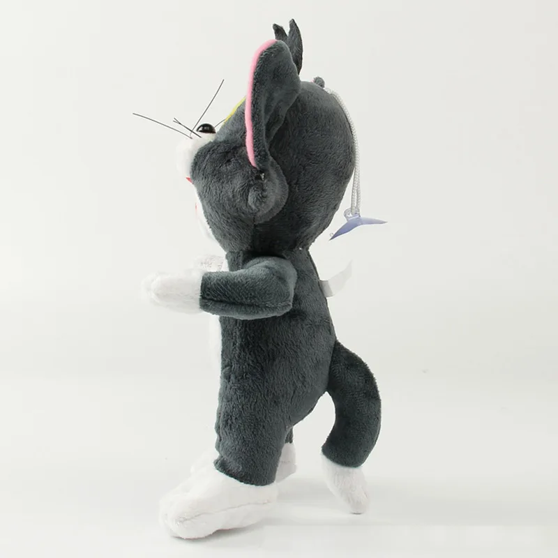 24 cm Jerry Mouse Anime muñeca suave Peluche gato Tom y ratón niños juguetes para niños