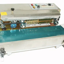 Высокое качество, 220 В FR-900, непрерывная автоматическая машина для запечатывания пластиковых пакетов, посылка из алюминиевой фольги