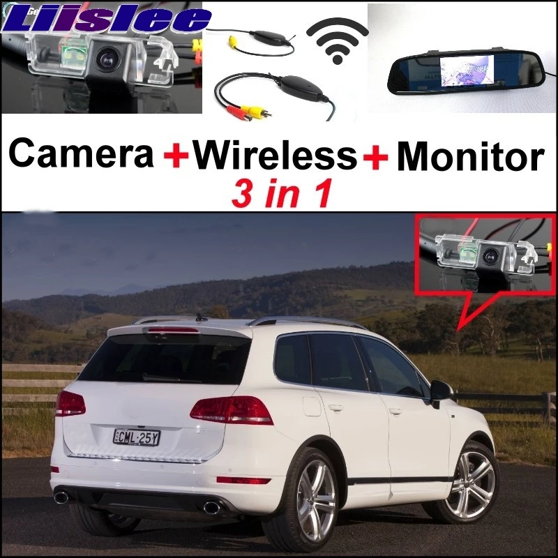 

Liislee Special Rear View Camera + Wireless Receiver + Mirror Monitor Backup Parking System For Volkswagen VW Touareg 2011~2017