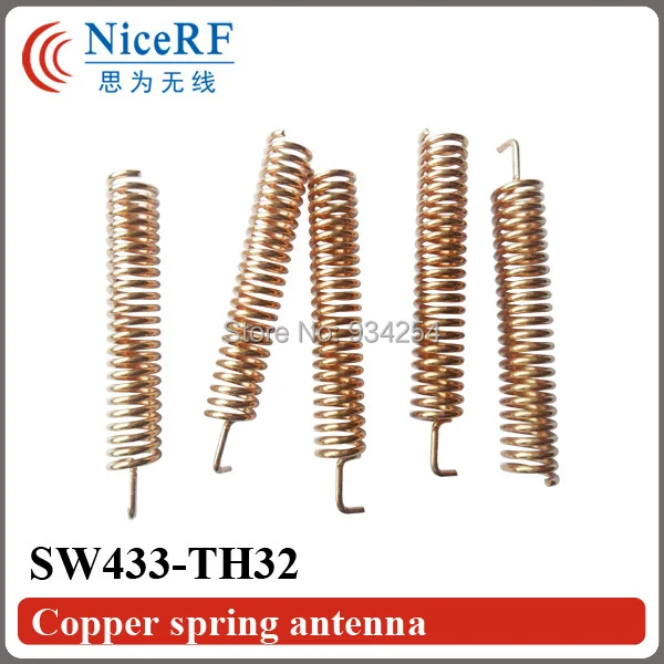 

30pcs/lot High quality spring antenna 433MHz helical antenna for wireless RF module free shipping