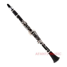 Afanti Music Falling Tune B / Synthetic Wood / Nickel button Clarinet (CLA-131)