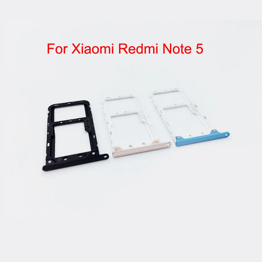 For Xiaomi Redmi Note 5 Note5 SIM/ Micro SIM Card Tray Holder Micro SD