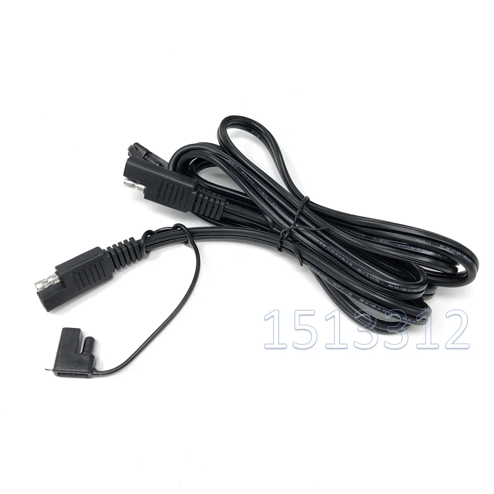 

12V Sae to Sae Connector Plug 180CM Quick Disconnect Harness For Motorcycle Automotive Sae Power Extension Cable 18 AWG Dust Cap