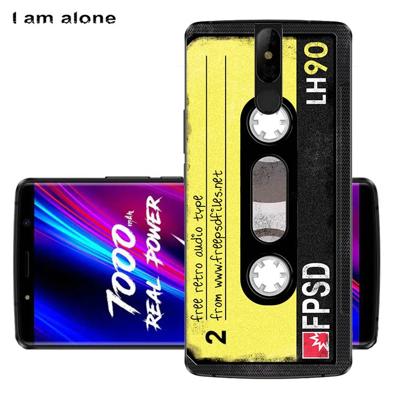Чехлы для телефонов с надписью I am alone для Leagoo power 5, 5,99 дюйма, мягкие чехлы из ТПУ для мобильных телефонов с мультяшным принтом для Leagoo power, 5 сумок - Цвет: TPU C57