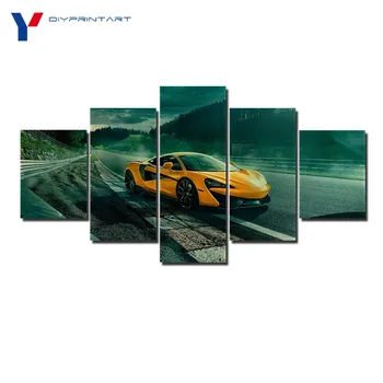 

McLaren 570S 5 Pieces Art Painting Sport Car Paintings for Living Room A0000