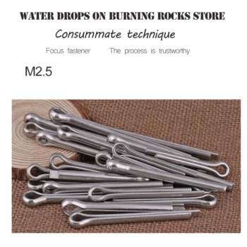 

M2.5 Split Pins Cotter Pins 304 Stainless Steel Watch For Band Link Cotter Pins Tool Set Watchmaker Watch Repair Tools GBT/91