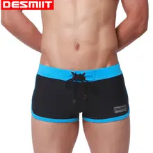 Мужские плавки, Купальники DESMIIT, боксеры, трусы, сексуальная одежда для геев, купальный костюм, пляжный костюм для серфинга, купальный костюм для мужчин, Шорты для плавания zwembroek