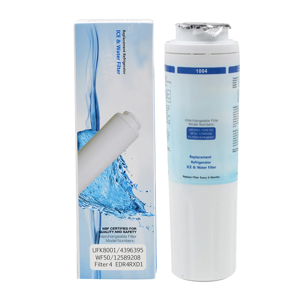 

Gre1004 Refrigerator Water Filter Cartridge Activated Carbon Purifier Replacement for Maytag UKF8001 Whirlpool Filter4 1 Piece