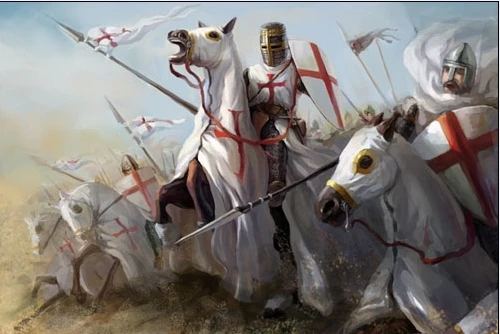 Crusade Pure Handmade War Oil Painting Crusaders Knight Painting Lilies Painting Gicleeoil Painting Art Lessons Aliexpress