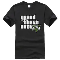 Grand Theft Auto GTA Футболка Мужская Уличная Длинная с GTA 5 Футболка мужская и женская летняя футболка футболки с короткими рукавами GTA5 T143