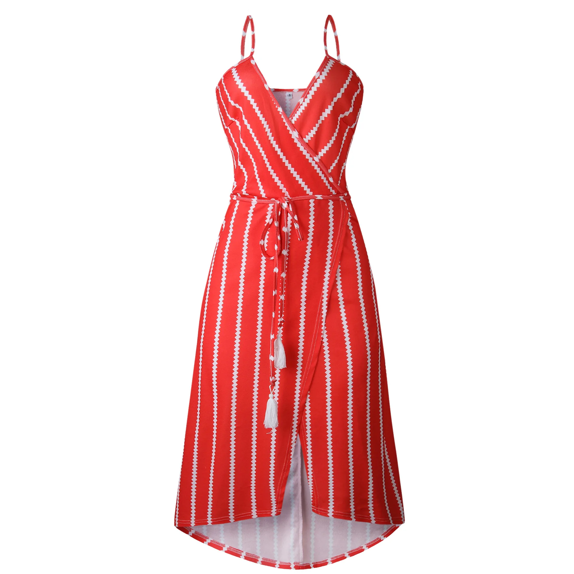 Losssky женское летнее богемное длинное платье в полоску с лямкой на шее, вечерние пляжные платья, сарафан, Необычные богемные пляжные платья
