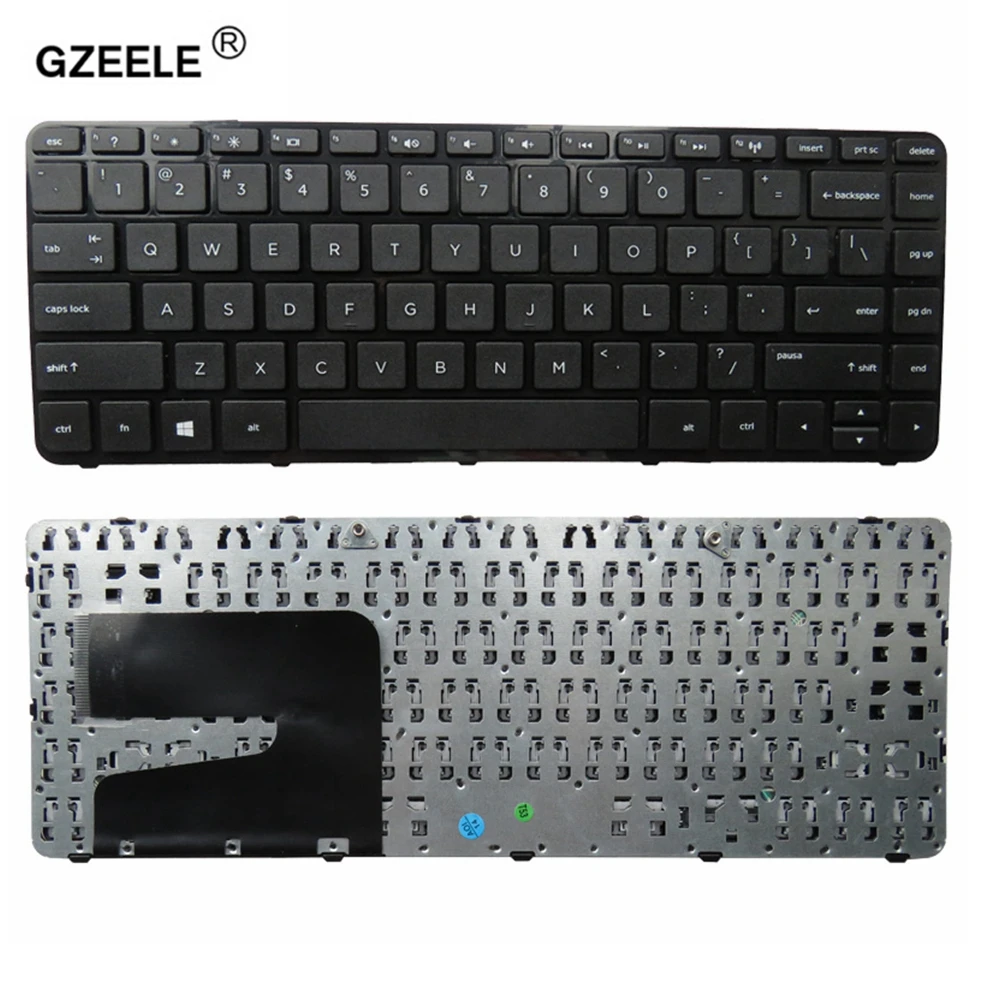 

Клавиатура GZEELE Black US для HP ProBook 340 G1 345 G2 248 G1 без рамки