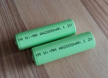 

10PCS AA2000mah 1.2V AA 2000mah 1.2V Rechargeable battery AA2000mah1.2V NO.5 Ni-MH NiMH battery