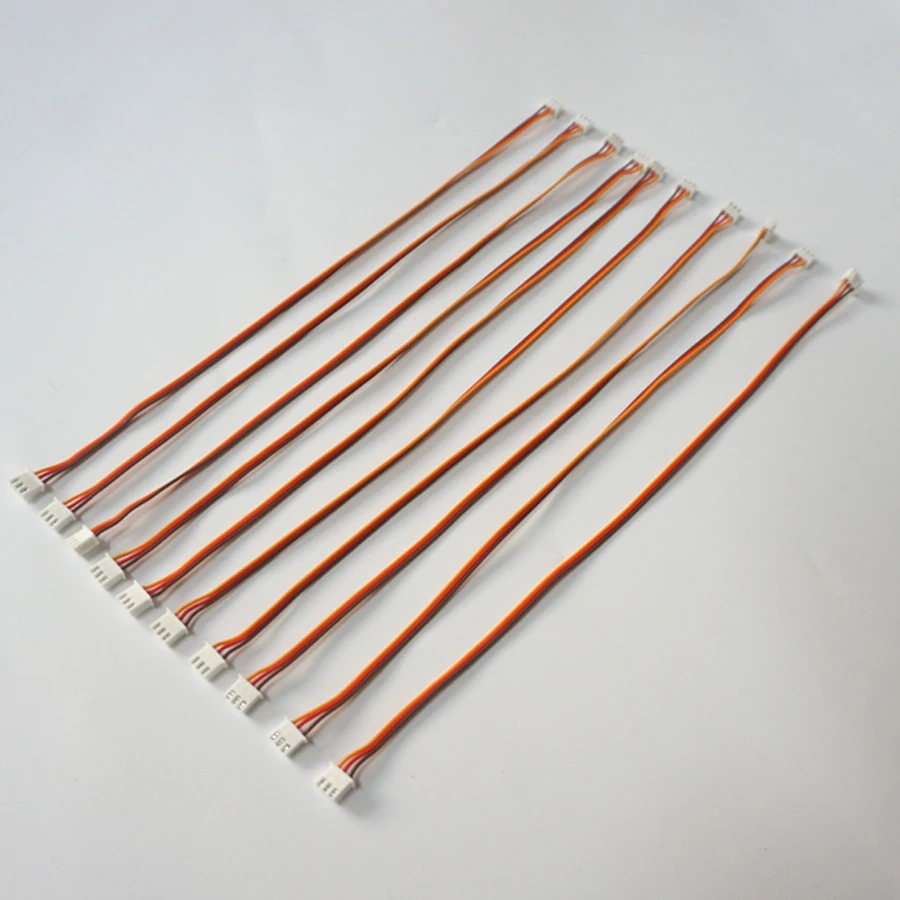 10pcs 300mm 26AWG 3P servo extension cable with XH2 54 Connector 300mm servo extension cable