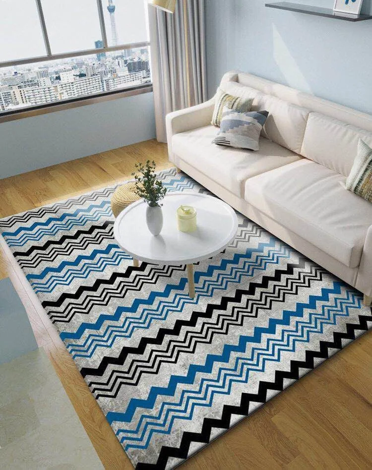 Скандинавский стиль 160*230 см большие ковры Белый Черный ковры-килим для гостиной современная спальня ванная комната пол ковры коврики для