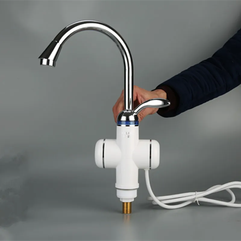 Моментальный Электрический Душ водонагреватель мгновенный кран для горячей воды кухонный Электрический кран для нагрева воды мгновенный