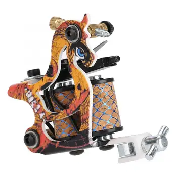 

Tattoo Machine Rotary Professional Alloy Tattoo Machine Copper Coils Iron Shader Tattoo Machine Gun Permanent Make Up Machine