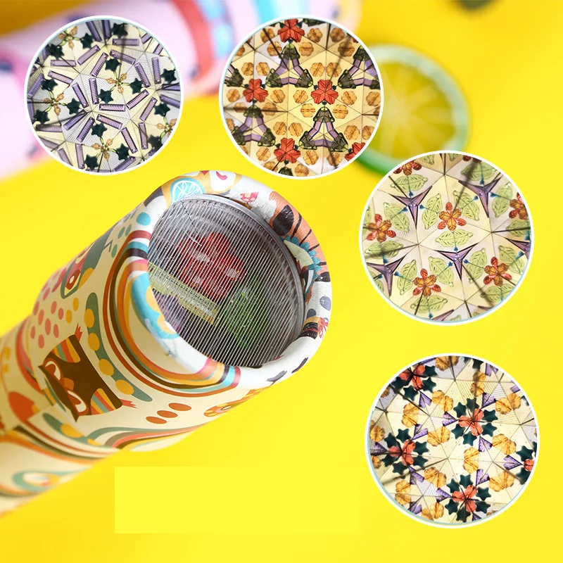 Scalable Rotation Kaleidoscope Classic Toy Magic Changeful Adjustable Fancy Colored World Toys For Children Kids Baby Gifts