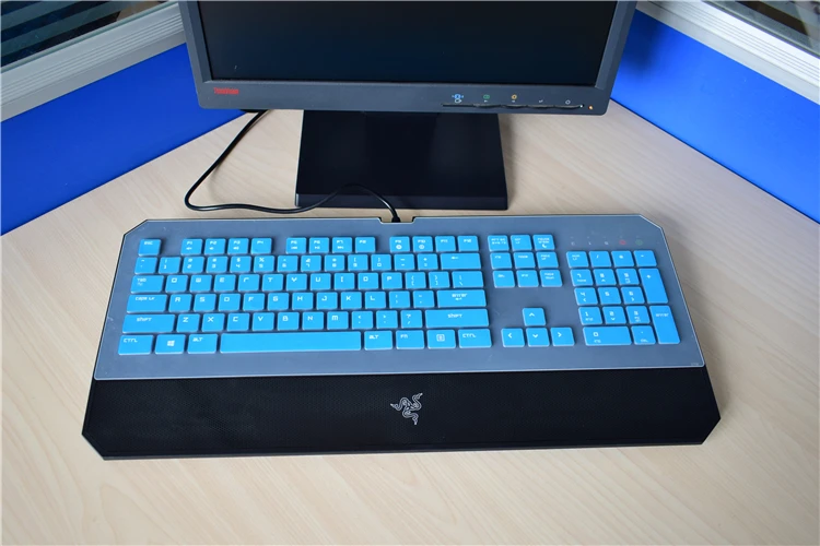 Силиконовый пылезащитный механический защитный чехол для клавиатуры для razer Deathstalker эфирный Deathstalker Chroma