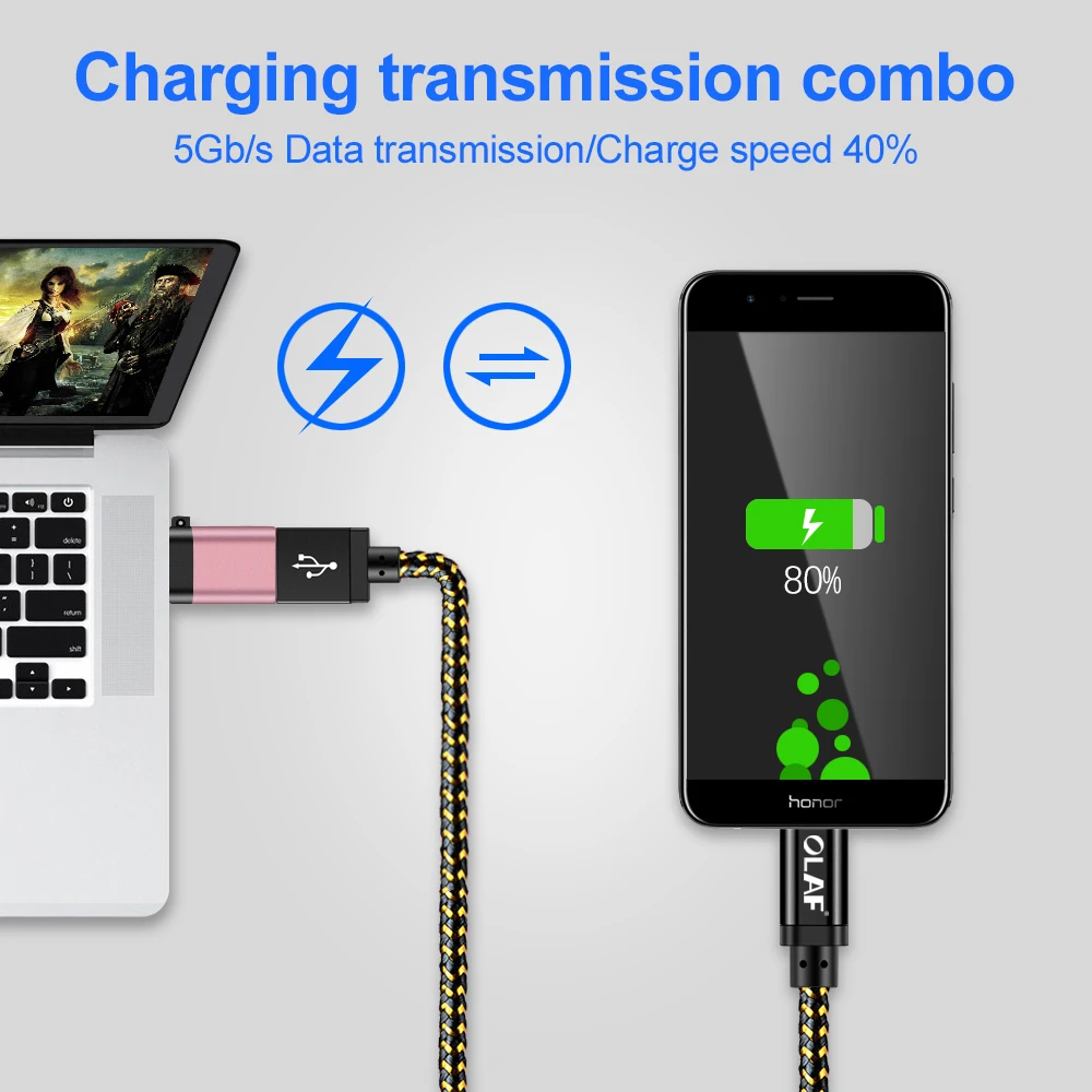 Адаптер Marjay USB C адаптер Type к 3 0 Thunderbolt OTG кабель для Macbook pro Air Samsung S10 S9 OTG|Переходники