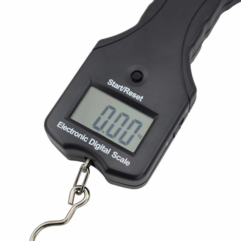 Electric Digital Fish Scale with Hook Max 25kg Kgs/Lbs 