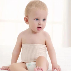 1 Piece Four Seasons Natural Colored Cotton Abdomen Circumference For Babies Adjustable Magic Patch Abdomen Circumference 1 Piece Four Seasons Natural Colored Cotton Abdomen Circumference For Babies Adjustable Magic Patch Abdomen Circumference