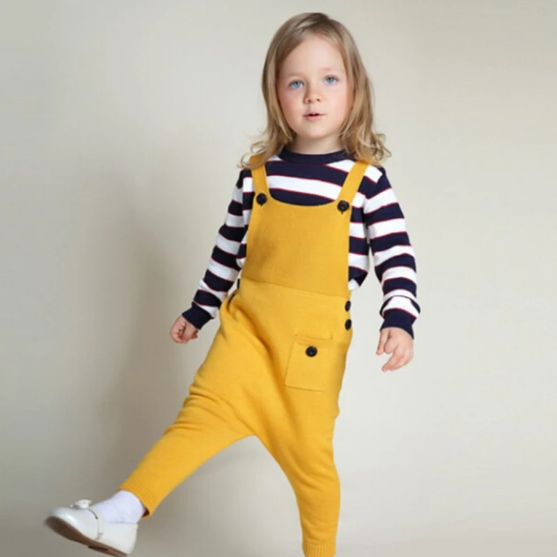 baby boy knit overalls