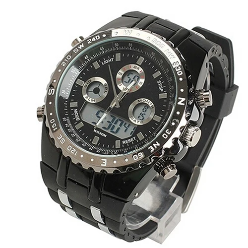

2016 Men's Fashion Luxury Casual Multifunctional Digital Quartz Analog Sports Wrist Watch