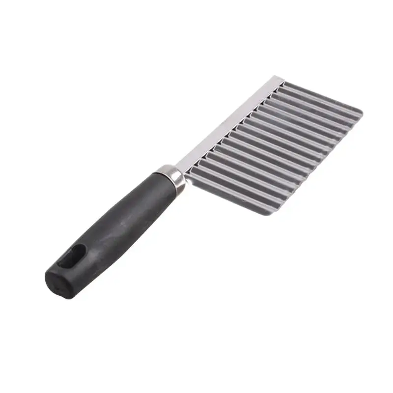 

Stainless Steel Potato Wavy Edged Knife Kitchen Gadget Vegetable Fruit Cutting Peeler Cooking Tool Accessories