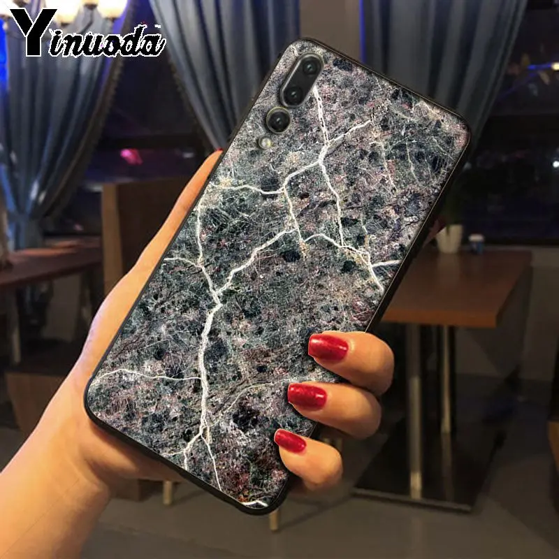 Triangle green marble stone Graphic