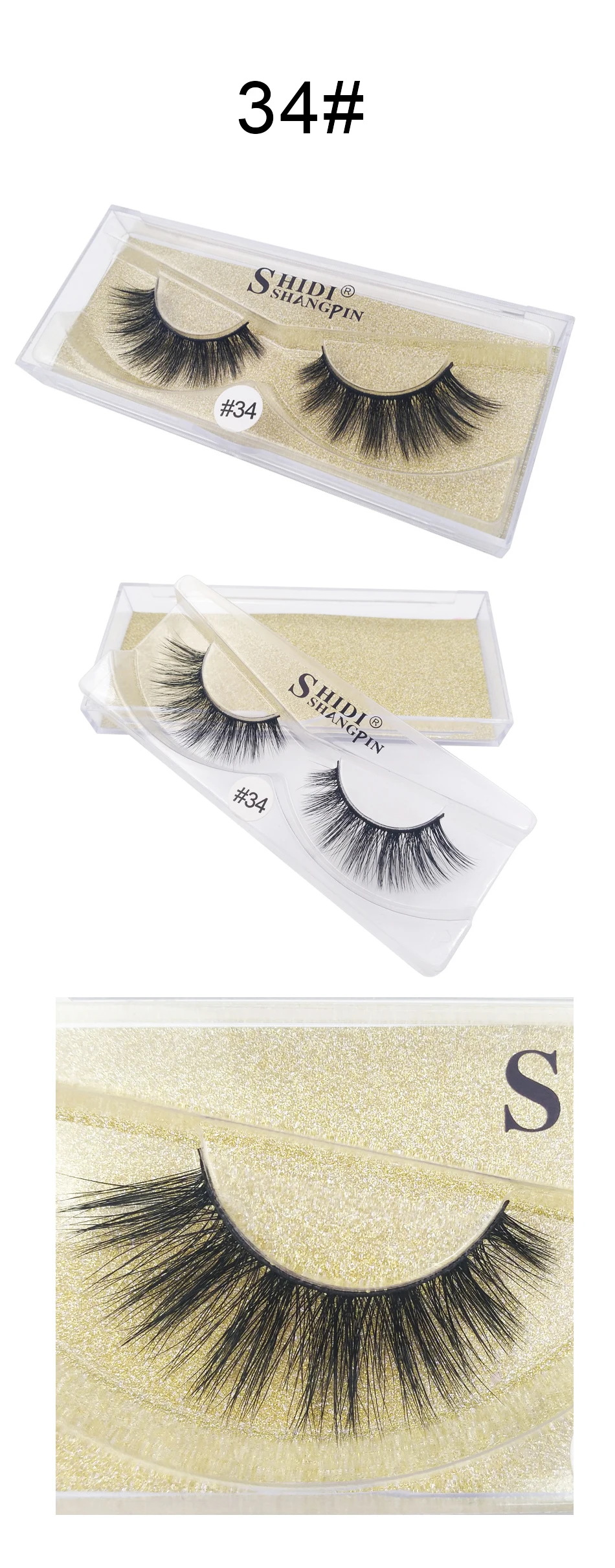 Mink Eyelashes 3D Mink Lashes Natural False Eyelashes Bling Cards cruelty free Mink Eyelashes Lightweight& Amazing Lashes