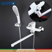 GAPPO кран для ванной комнаты вращающийся кран бортике смесители водопад кран ванна раковина смеситель кран