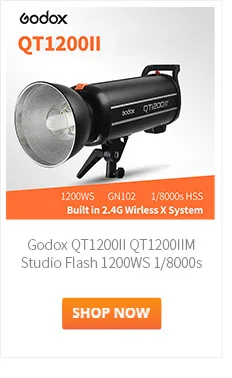 Профессиональный студийный стробоскоп Godox SK SK300II SK300 II 110V 220V 5600K 300WS GN58, студийный мини-светильник для вспышки