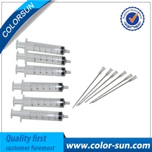 10 мл 6 шт шприцы и тупые иглы для HP Epson Заправка чернильный картридж и система чернил СНПЧ