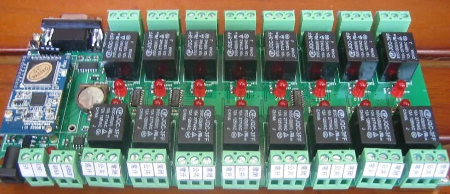 Wireless Wifi RS485 RS232 Web Android font b Iphone b font Ipad 16 channel relay control